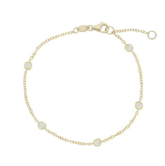 Armband Babila Milano Dame in Gelbgold Diamante 0.25 Ct BBET05CG05 - BBET05CG05